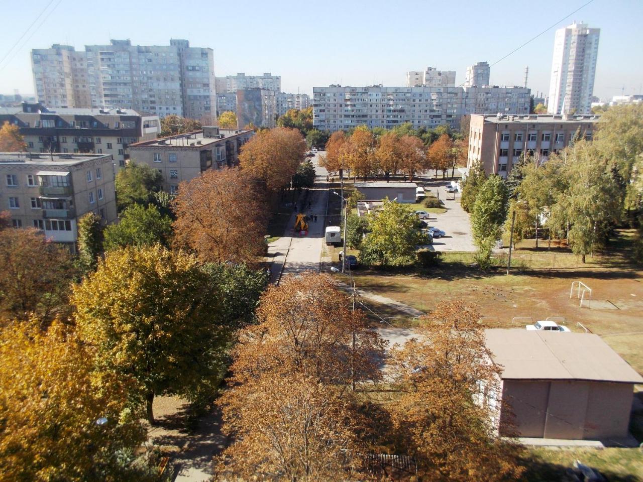 Apartment on Tankopiya Street Harkiv Dış mekan fotoğraf